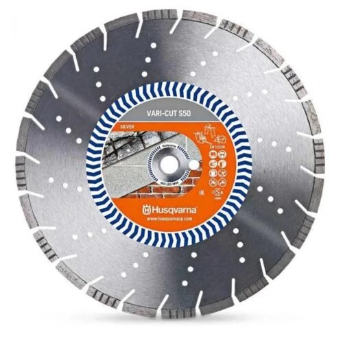 HUSQVARNA 350MM SEGMENTED DIAMOND BLADE FOR GENERAL PURPOSE CUTTING – VARI-CUT S50