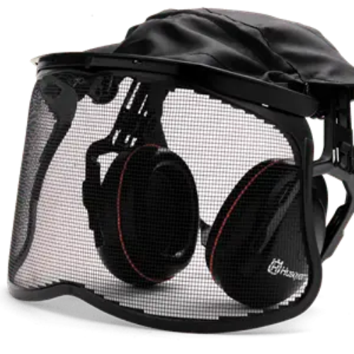 Premium Earmuffs with Mesh Visor