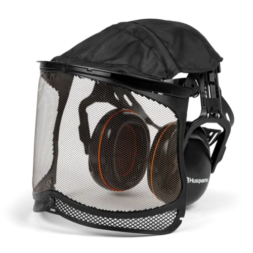 Premium Earmuffs with Ultra Vision Mesh Visor