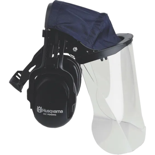 Premium Earmuffs with Plexi Visor