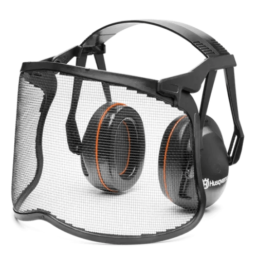 Garden Earmuff with mesh visor