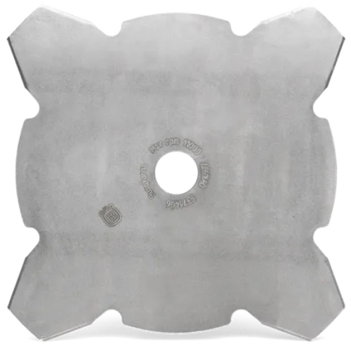 Grass blade – 4 Tooth, ? 255mm, 1″ Arbor