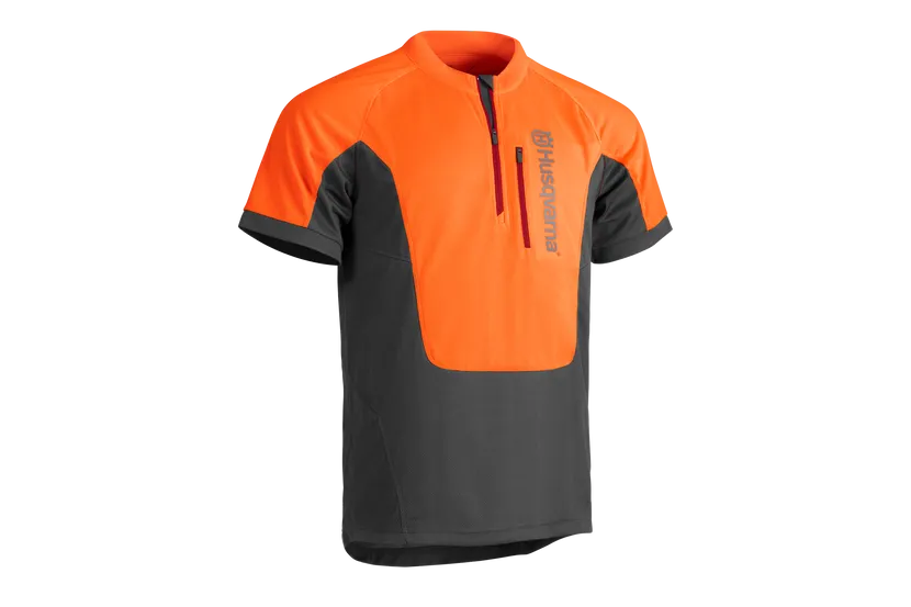 Hi Vis Work T-Shirt Short Sleeve Husqvarna
