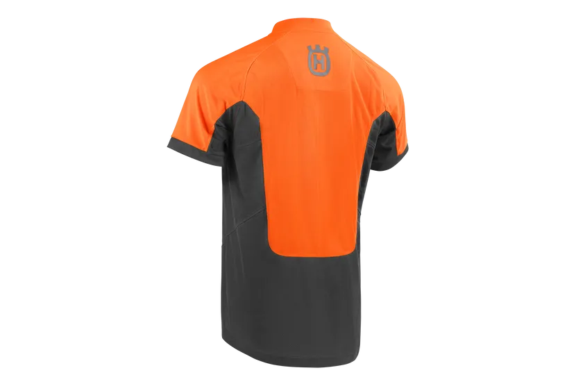 Hi Vis Work T-Shirt Short Sleeve Husqvarna