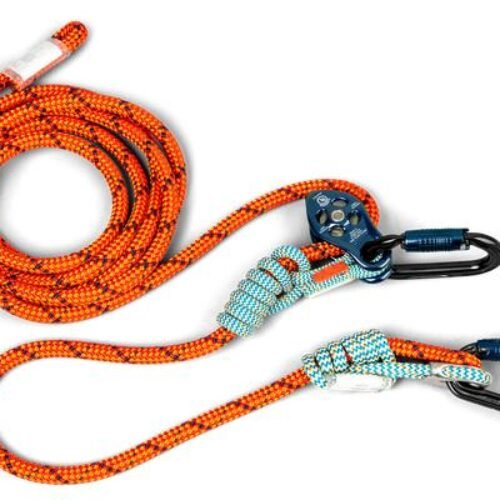 Work positioning lanyard
