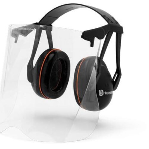 Garden Earmuffs with Perspex Visor