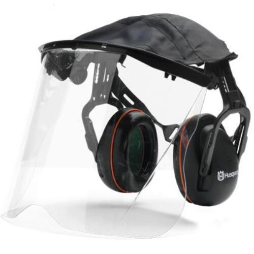 Premium Earmuffs with Plexi Visor