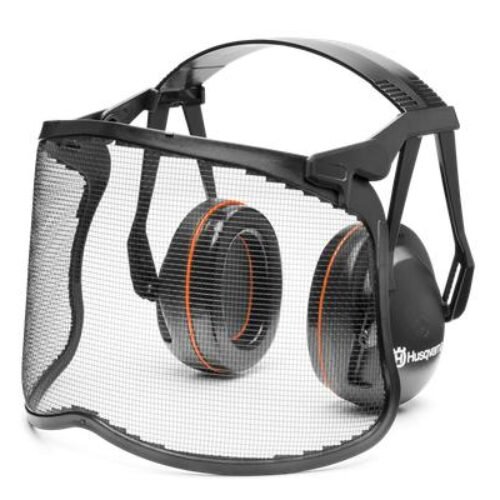 Garden Earmuffs with Mesh Visor