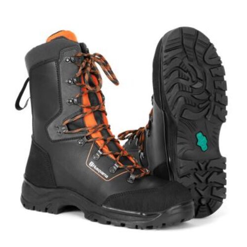 Protective boots – (Leather) with saw protection C20