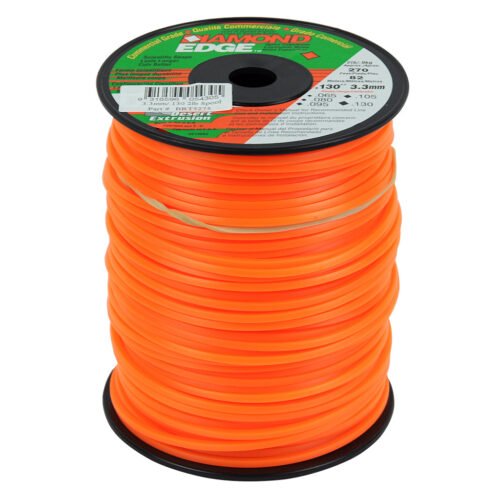 DIAMOND EDGE TRIMMER LINE .130″ / 3.30MM SPOOL