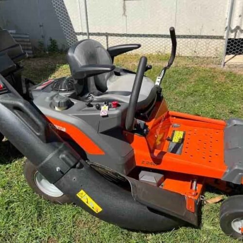 side mount grass catcher